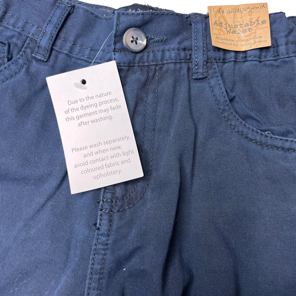 New Life and Legend Toddler Boys Navy Blue Denim Pants Adjustable Waist Size 2 - Picture 14 of 14